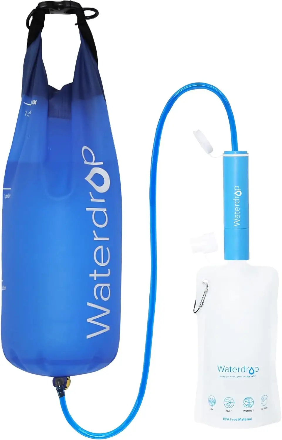 Gravity water filter system